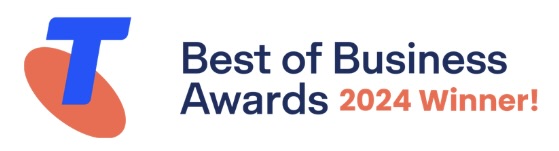 Telstra Best of Business 2024 logo
