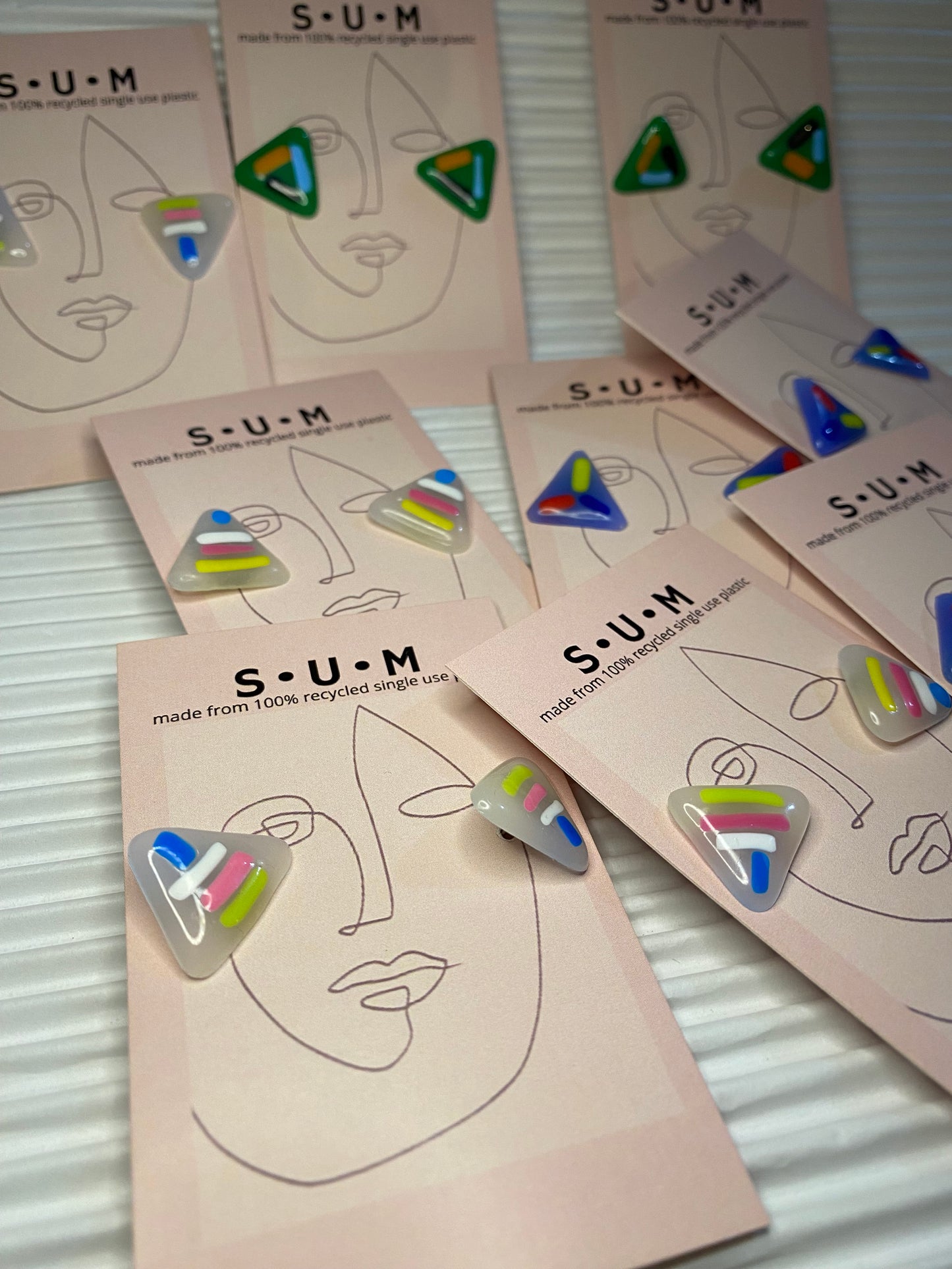 Earrings - S.U.M - Single Use Plastic