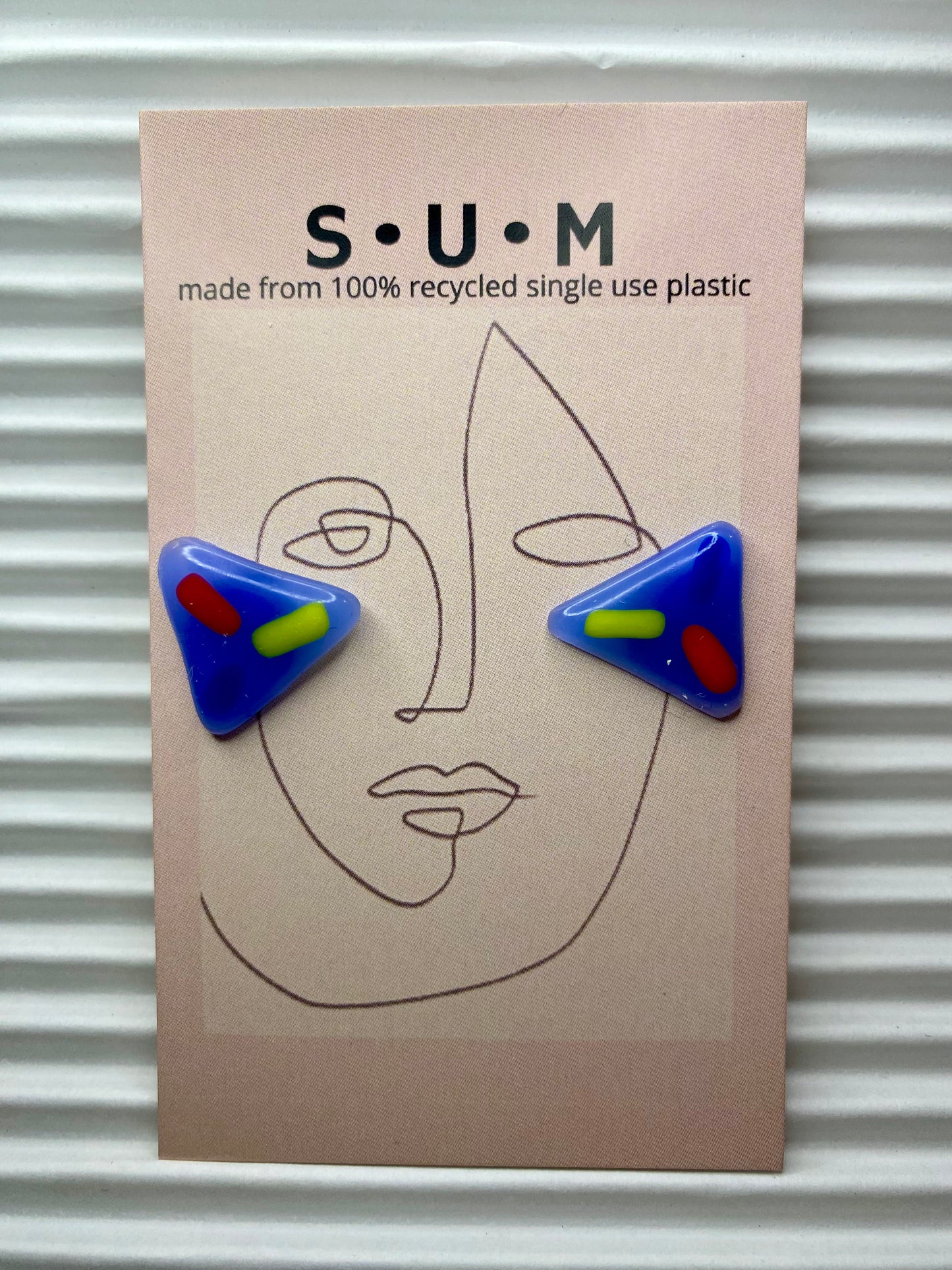 Earrings - S.U.M - Single Use Plastic