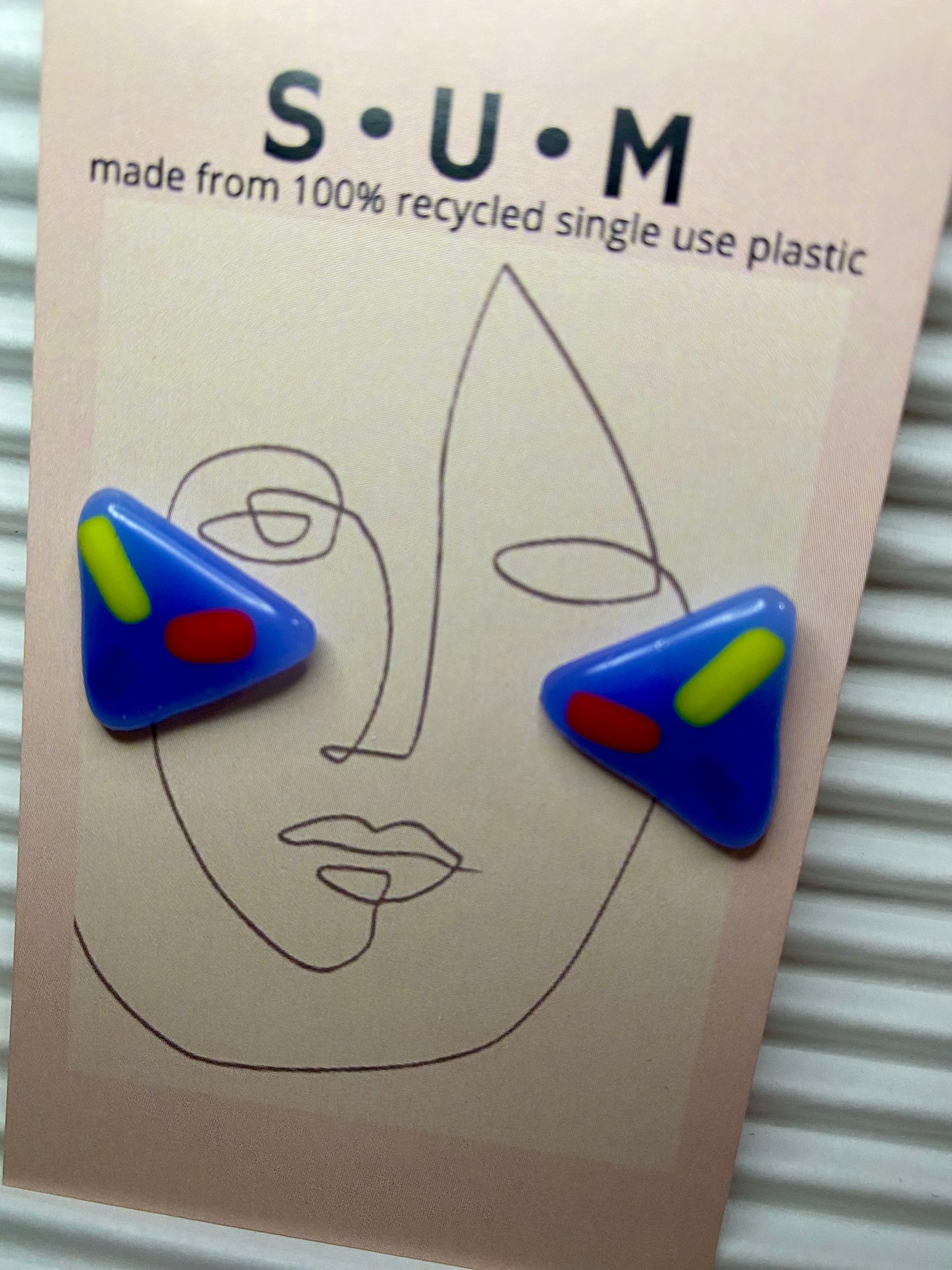 Earrings - S.U.M - Single Use Plastic