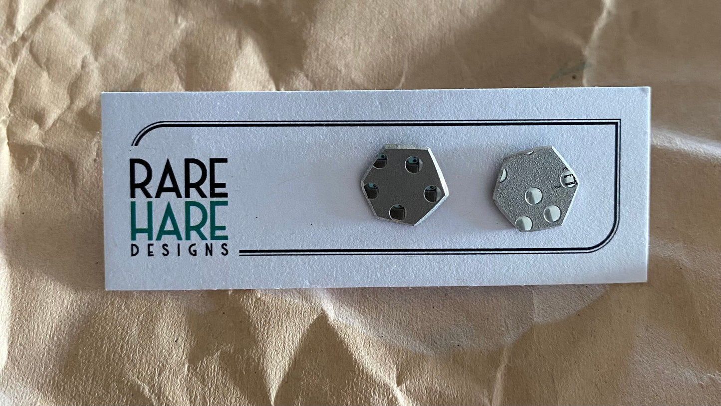 Earring studs - Laminate Off cuts