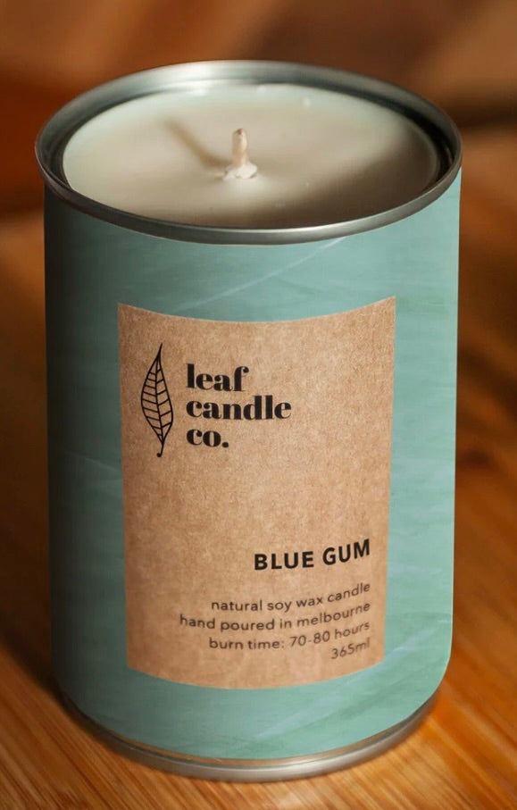 Candle - Reclaimed Tin Cans