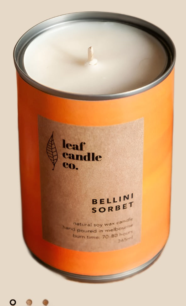 Candle - Reclaimed Tin Cans